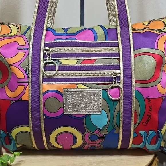 Coach Poppy Glam Bag - Picture 2 of 16